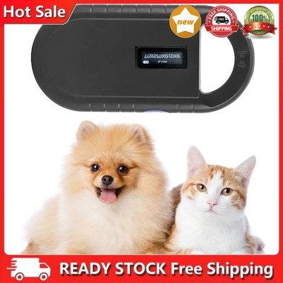 Animal Microchip Reader Rechargeable OLED Display for ISO 11784/11785/FDX-B/ID64