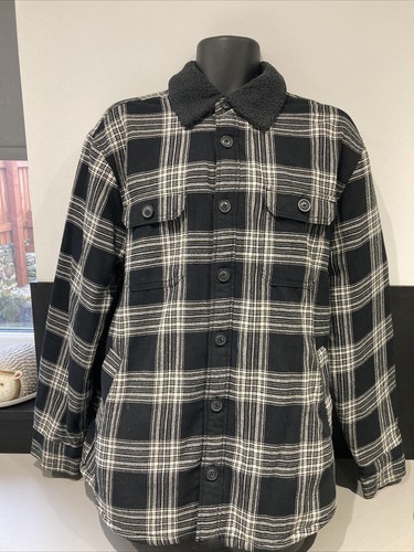 Mens Button Up Fleece XL | eBay