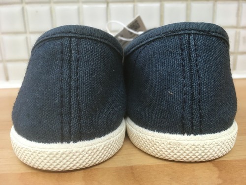 Zapatillas deportivas Zara bebé con cordones algodón talla 6,5/23 nuevas con etiquetas 26,94 £ azul marino/blanco - Imagen 5 de 6