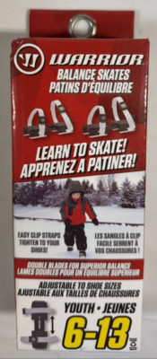 Warrior / Balance Skates / Youth / Adjustable 6-13 / Learn to Skate