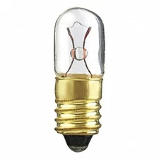 335 28V .04A 1.12W MINIATURE BULB Light LAMP Midget Screw Base NEW GE 28601