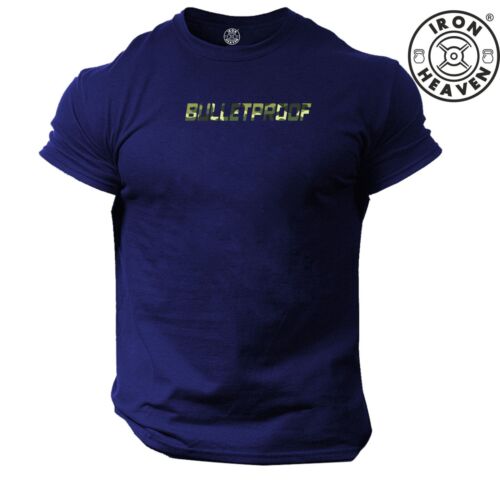 T-Shirt antiproiettile palestra abbigliamento bodybuilding allenamento esercizio MMA top - Foto 18 di 21