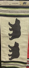 REGAL COMFORT “BEAR Tan” TABLE RUNNER 15”x 36”