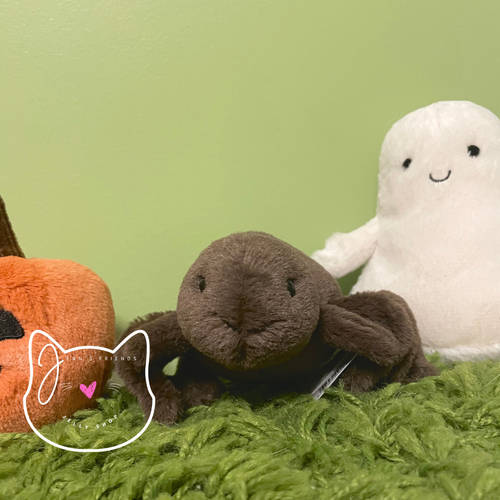 Jellycat OOKY ENTIRE Collection Set GHOST SPIDER BAT JACK-O-LANTERN New BNWT Lot - Picture 6 of 10