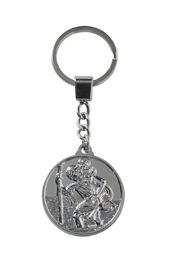 Christian Holy St Christopher Silver 