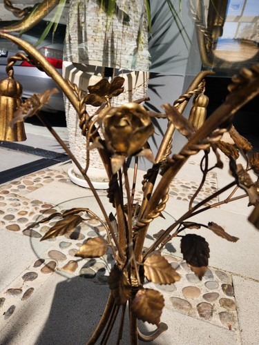 Ornate Side Lamp Table - Picture 2 of 4