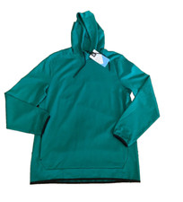 NWT Member's Mark Men's Luxe Hoodie Hidden Zip Pocket Adjustable Drawcord Sz LG
