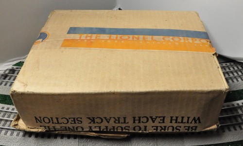 Lionel OS-"O" Gauge Straight Track Master Carton-Lionel Prewar - Picture 6 of 8