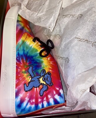 Del Toro- Grateful Dead Shoes Del Toro Grateful Dead Marching Bears Velvet Slippers In  main image 2