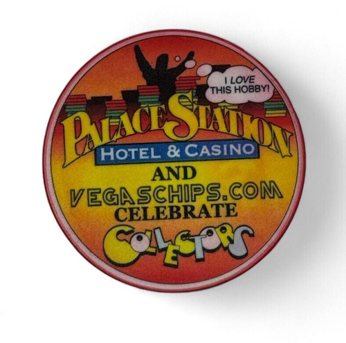 PALACE STATION CASINO LAS VEGAS NV COLLECTOR SERIES CHIP ASH TRAY COLLECTOR 2001 - Picture 3 of 5