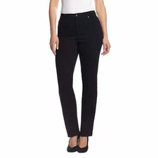 Gloria Vanderbilt Ladies' Amanda Stretch Denim Jeans – BLACK (Select Size)