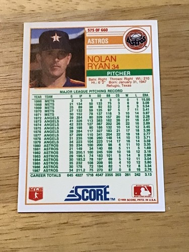 Nolan Ryan Base/Inserts - You Pick - $1.50 or 2 Card Minimum - Picture 35 of 308