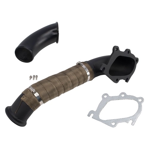 Bocina de entrada turbo y tubo turbo apto 01-04 Chevy GMC 6,6 L Duramax diésel LB7/LLY - Imagen 3 de 8