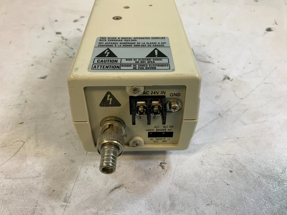 Panasonic WV-CP244 Color CCTV Surveillance Security Camera Beige Wall-Mount R3A* - Image 4 of 4