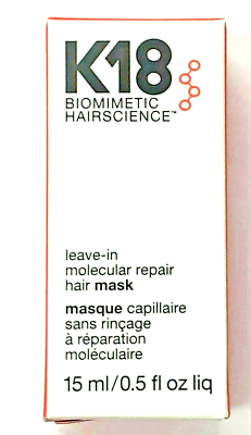 新品未開封　K18ヘアマスク150ml Amazon.com: K18 Full-Size Leave-In Molecular Hair Mask