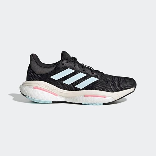Size 10.5 - adidas SolarGlide 5 Black Womans 10.5 - Picture 6 of 8