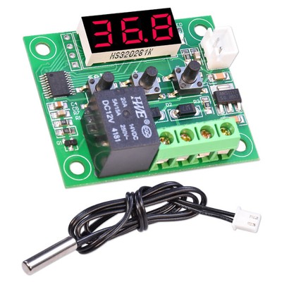 NTC Probe Temperature Controller Switch Display UK W1209 12V Digital Thermostat NTC Probe Temperature Controller Switch Display UK W1209 12V Digital Thermostat