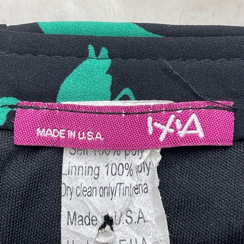 Minifalda plisada flamenco verde azulada 1/2 con cremallera forrada para mujer L negra - Imagen 3 de 6
