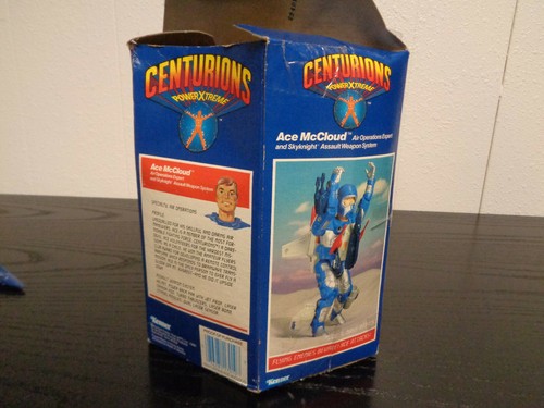 Modellino Centurians Ace McCloud (Kenner, 1986, con scatola e accessori) - Foto 11 di 12