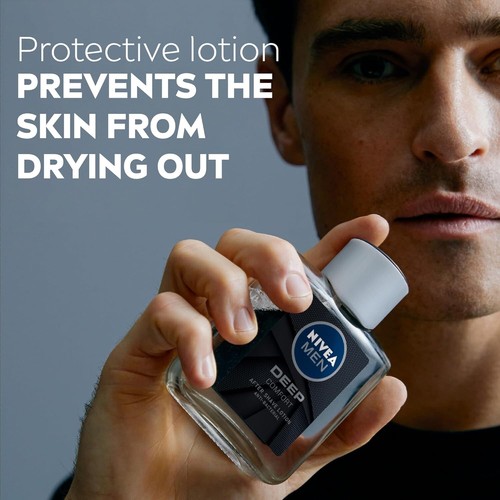 NIVEA MEN Deep after Shave Splash 100Ml | Free Shipping - Picture 5 of 6