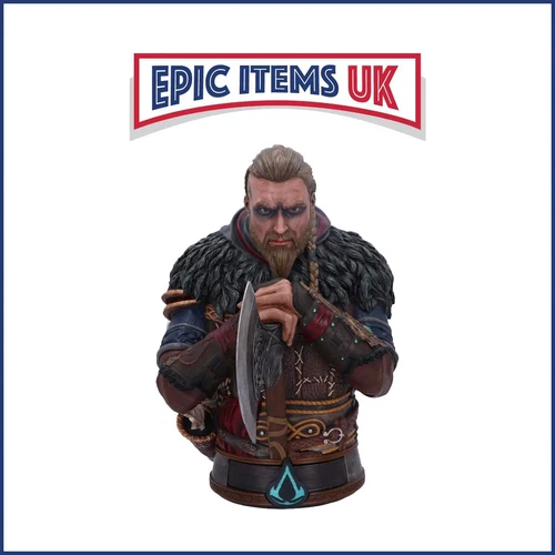 Officially Licensed Assassin's Creed Valhalla Eivor Bust 32cm - IN STOCK