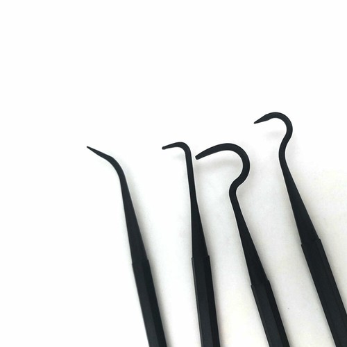 4x Double-headed Car Detailing Cleaning Tool Wire Brush Nylon Pick Brush Set - Picture 8 of 12