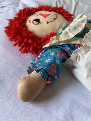 VTG 12" Raggedy Ann Doll Applause item # 8459 Knickerbocker Toy Co., Inc. - Picture 9 of 12
