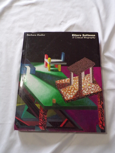 ETTORE SOTTSASS a Critical Biography by Barbara Radice Hardcover Good Condition - Picture 3 of 15