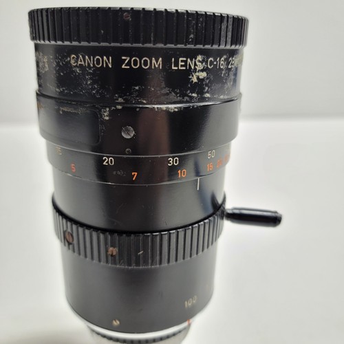 CANNON ZOOM LENS C-16 25-100MM 1:1.8 No. 105072 1 : 1.8 - Picture 16 of 24