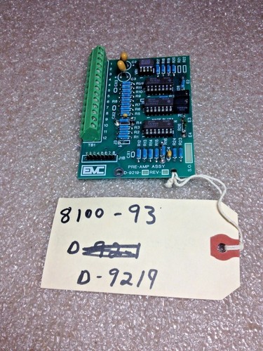 EMC D-9219 PC Pre-Amp Assembly - Picture 1 of 6