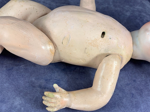 Antique 12" Louis Wolf - 97-2 Character Baby - Replaced Wig Brown Eyes LW & Co. - Picture 10 of 18