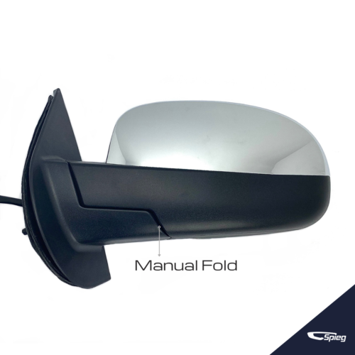 Pair Side Mirror for 07-13 CHEVY SUBURBAN SILVERADO Power Heated Chrome LH & RH - Picture 4 of 11
