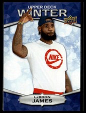 2018 Upper Deck Winter Singles Day #W-3 LeBron James