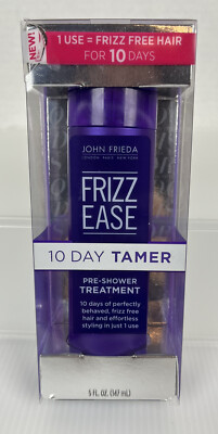 JOHN FRIEDA FRIZZ EASE 10 Day Tamer Pre Wash Treatment NEW in Orig. Box 5 oz HTF