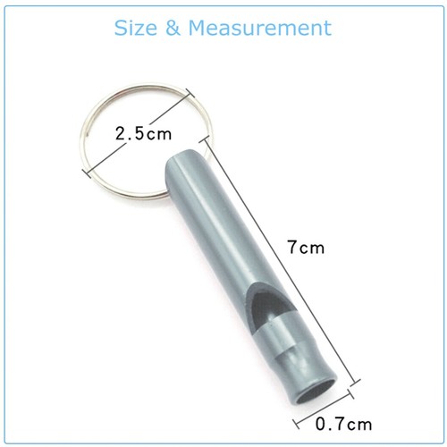 2 PCS SET Hot Pet Dog Training Whistle Dog Supplies Silver - Picture 2 of 8
