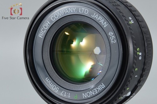 Excellent!! Ricoh RIKENON P 50mm f/1.7 PENTAX K Mount Lens w/Box - Picture 7 of 14