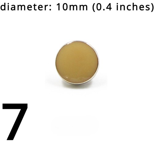 10X DIY Round Buttons Sewing Craft Material for Overcoat Jacket Costume Buttons - Picture 7 of 22