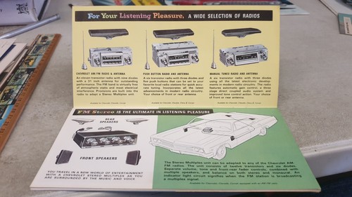 1966 CHEVROLET Accessories USA Sales Brochure IMPALA Chevelle CORVETTE - Bild 5 von 9