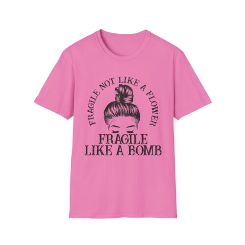 Empowering Quote T-Shirt, Feminist Tee, Gift for Her, Softstyle Graphic Top - 第 8/9 張圖片