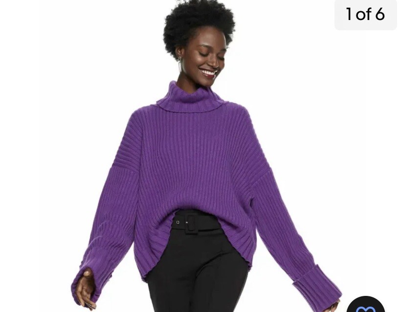 Plum turtleneck shop