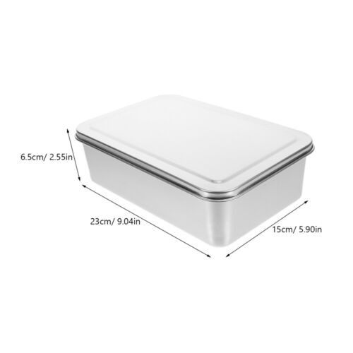 Rectangle Pan Bread Oven Deep Cake Bakeware Loaf Pans for Baking with Lids - Picture 10 of 12