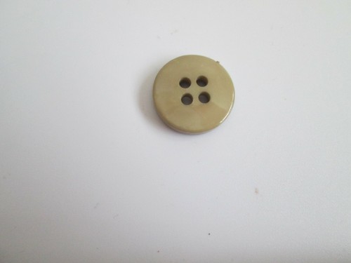 Vintage 212 Exchange Button Replacement Round 4-Hole Light Brown Pants w/ Logo - Picture 2 of 3