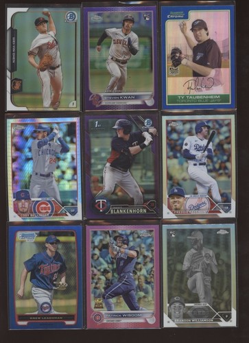 50 Lot Baseball Refractor - Serial Numbered, Various Years, Rookies Stars LOOK! - Picture 7 of 12