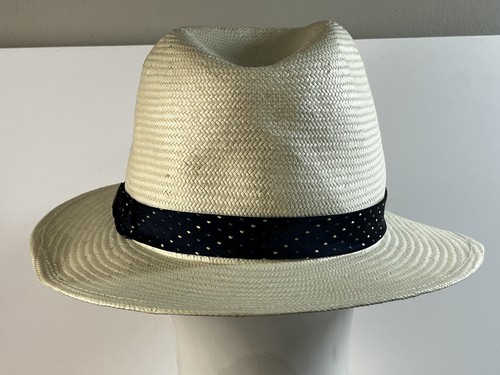 Goorin Bros Ivory Gr. M Fedora Paper Herren Hut nie getragen hat Falten - Bild 4 von 9