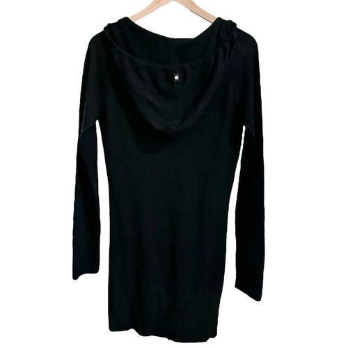 Damen Y2K Vintage Apple Bottoms schwarz Schneeflocke Kapuze Pullover Kleid Gr. LG - Bild 5 von 8
