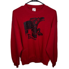 VTG Native American Graphic Crewneck Sweatshirt