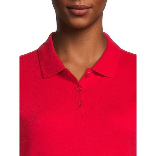 Wonder Nation Polo Shirt Women's S 3/5  Red School Uniform Short Sleeve Collared - Picture 4 of 5