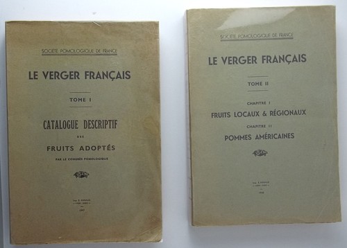 Der französische Obstgarten, beschreibender Katalog + lokale Früchte, Äpfel, Pomologie, 2T