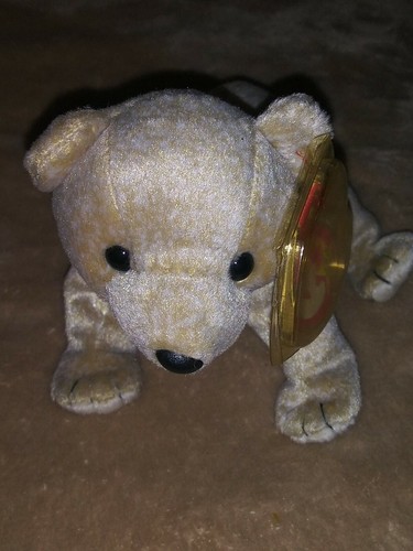 Ty Beanie Baby Almond Bear Beanie Babies Collection Original - Picture 2 of 6