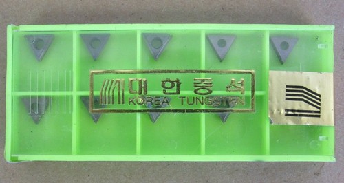 10 PCS KOREA TUNGSTEN CARBIDE INSERT TCMT731 CT32 - Picture 1 of 4